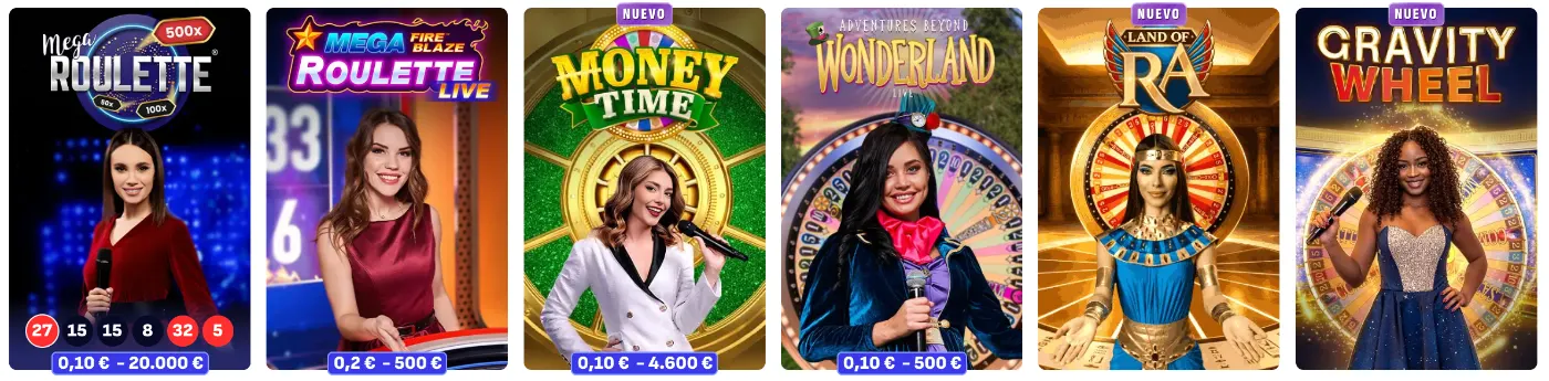 Juegos de casino en vivo con crupieres reales en Bankonbet Casino